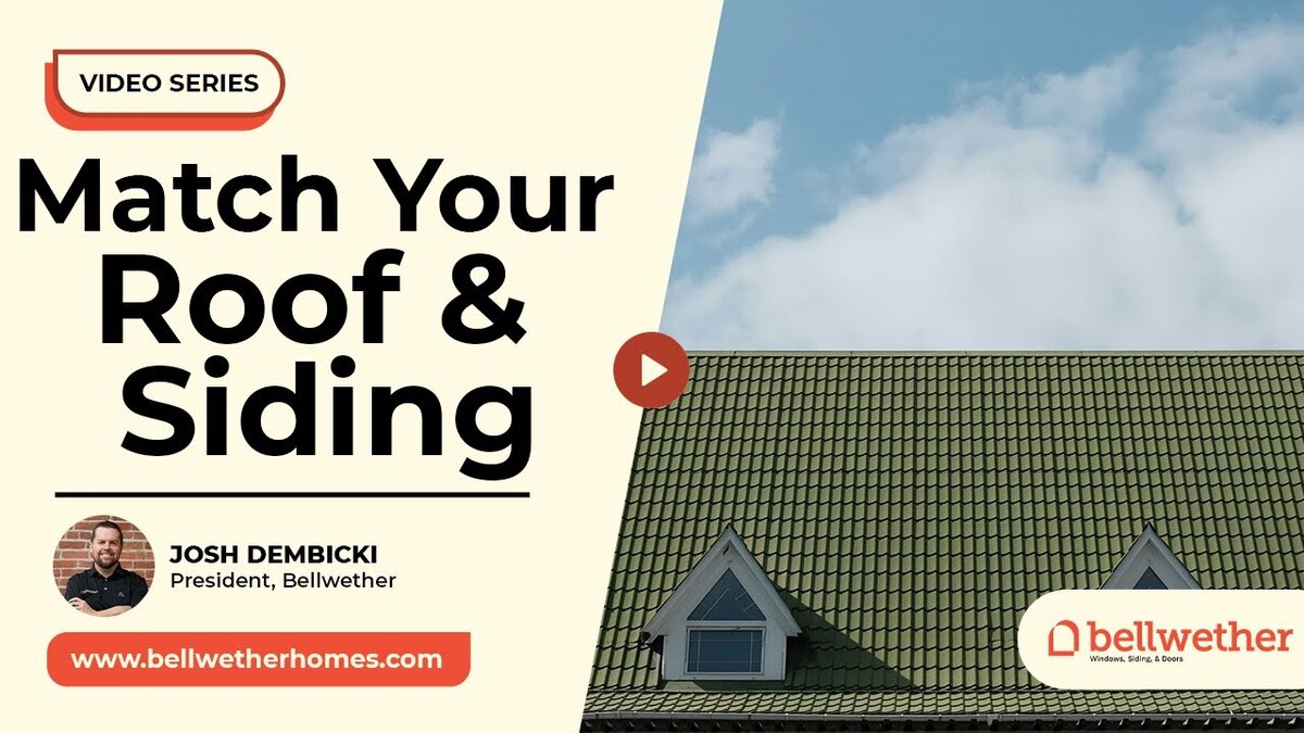 match your roof and siding