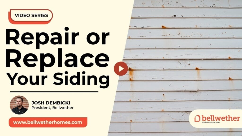 repair or replace your siding