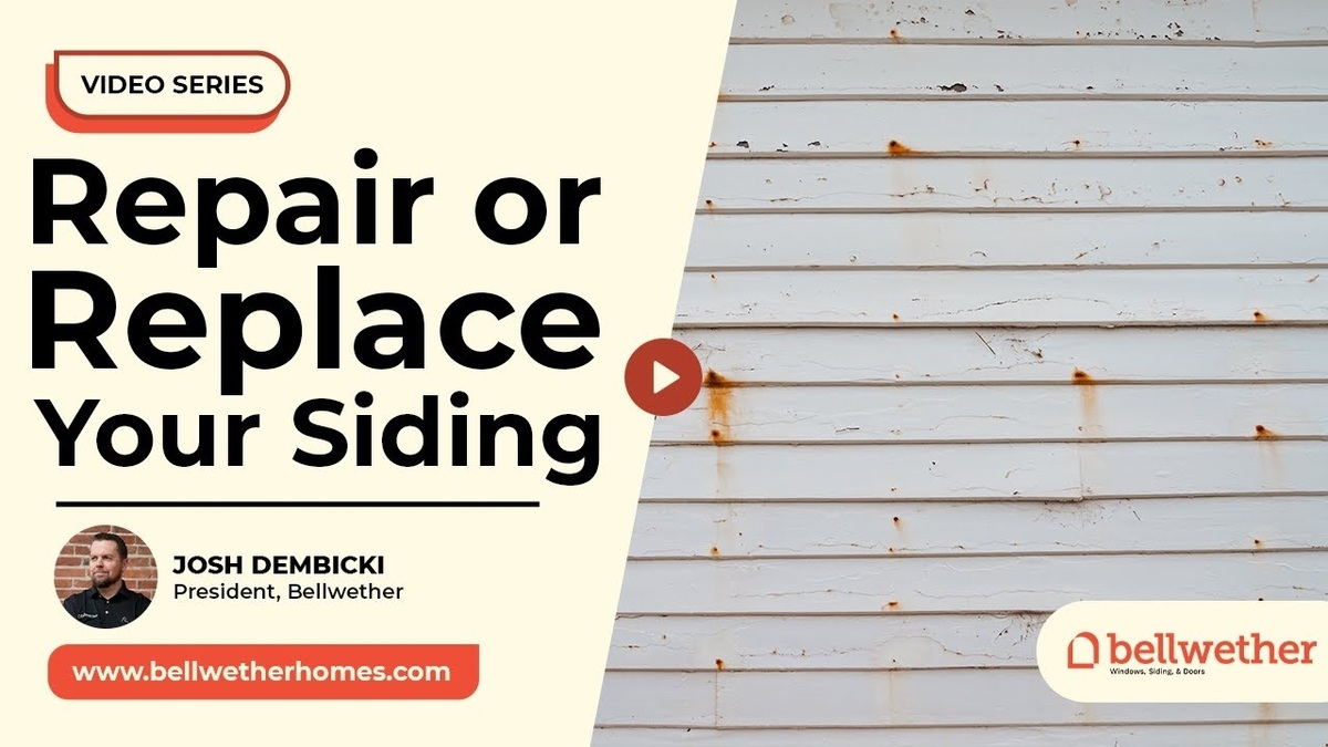 repair or replace your siding