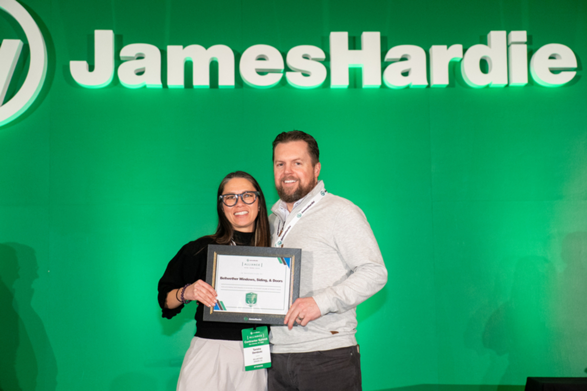 James Hardie President’s Club Award Winner